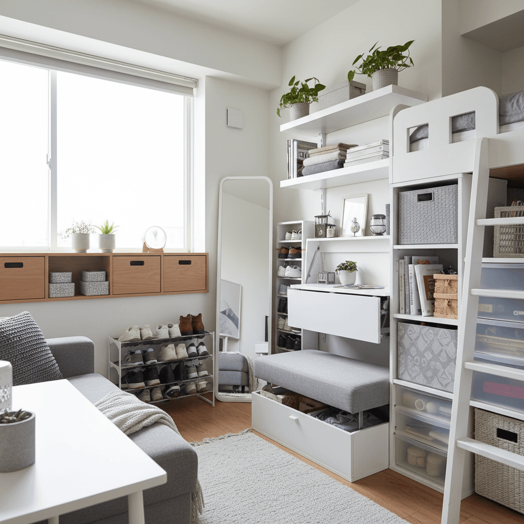 一人暮らし・狭い部屋の収納アイデア徹底解説 | 空間最大化メソッド