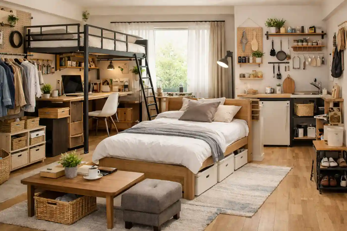 一人暮らしの狭い部屋を快適にする収納アイデア集